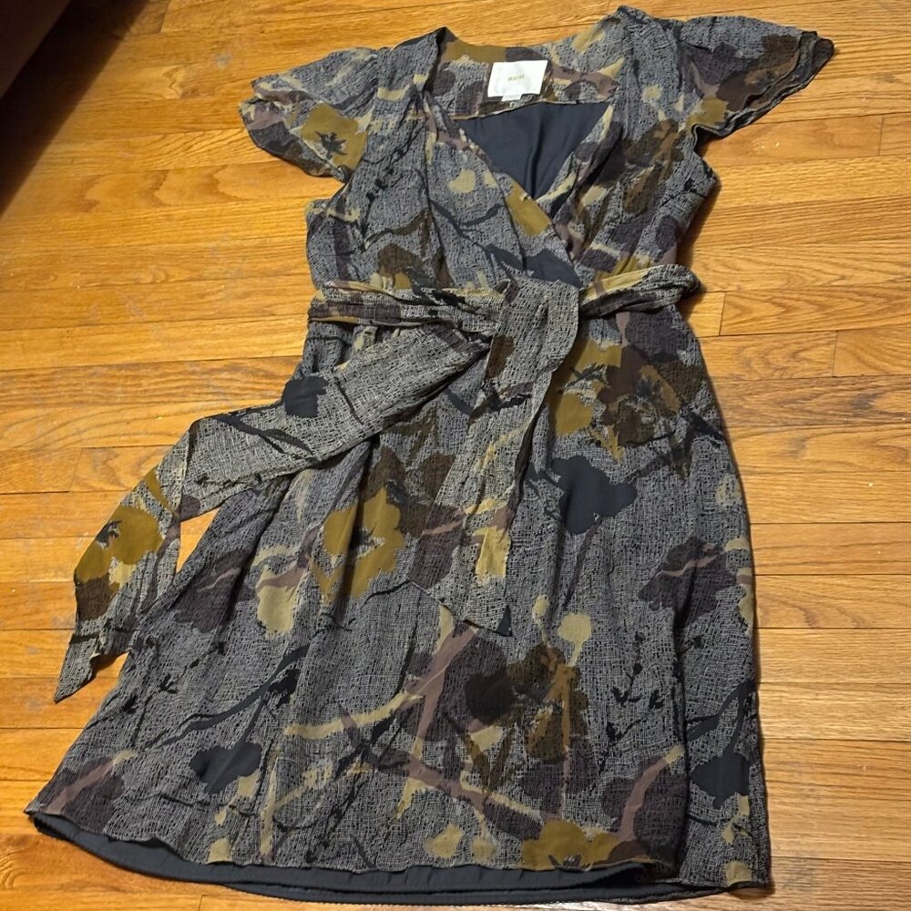 Anthropologie Maeve Draped Dress Size 12